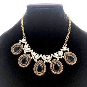 J. Crew Statement Necklace w/Glass Crystals